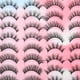 thumbnail image 2 of 20 pares de pestañas postizas, pestañas artificiales, maquillaje, tiras de pestañas, pestañas postizas, maquillaje, pestañas postizas, 2 of 7