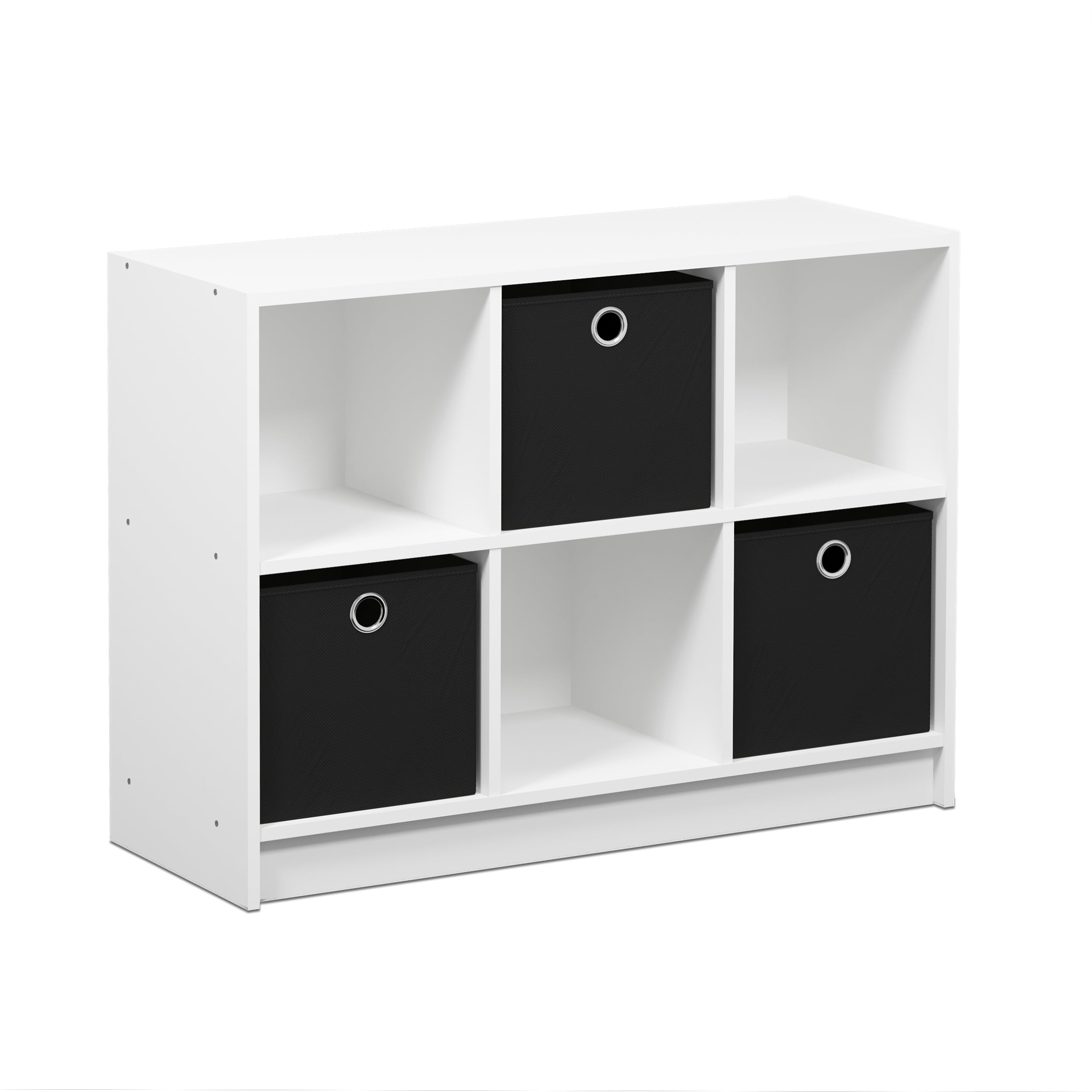 Details about   Basic 6 Cube Storage Organizer Bookcase Storage with Bins Multiple Colors 