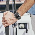 thumbnail image 4 of Paquete de 2 protectores de pantalla compatibles con Apple Watch Series 7 de 41 mm/45 mm, funda protectora de TPU suave de cobertura total, compatible con iWatch 7., 4 of 5
