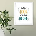 thumbnail image 6 of Designs ByLITA Don't Just Look At The Stars. Be One., 8 x 10 Wooden Wall Print (Framed) | Motivational Home Decor, 6 of 7