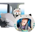 thumbnail image 3 of Espejo retrovisor para coche de bebé, Monitor para bebé, espejo retrovisor, espejo retrovisor para coche de bebé, juguetes de peluche de seguridad con espejo, regalo para bebé, 3 of 3