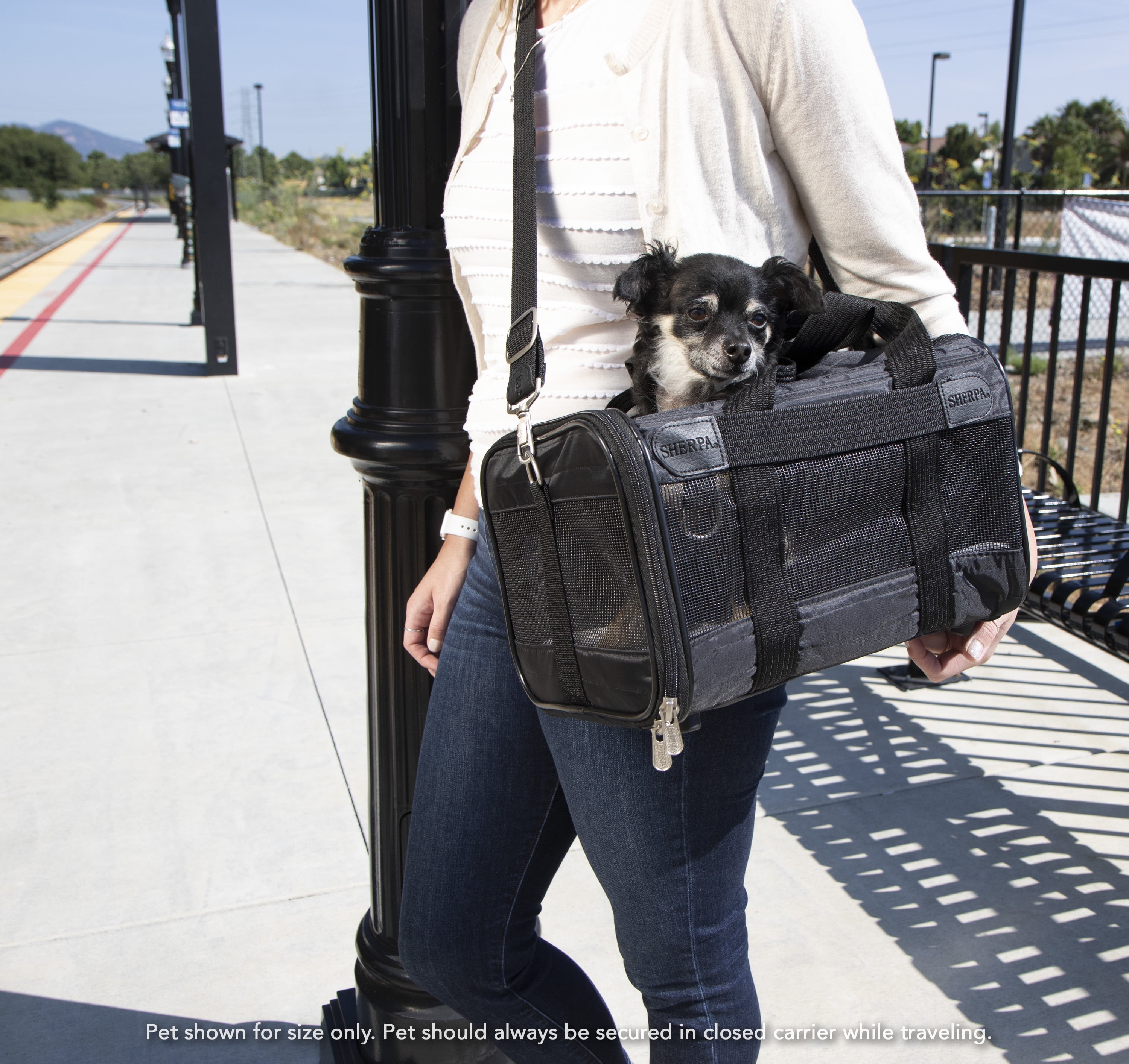 Sherpa Travel Ultimate On Wheels Airline Approved Pet Carrier