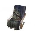 thumbnail image 4 of New York Soft Flannel Fleece Throw Blanket, United States Urban Life Themed Skyscrapers with Brooklyn Bridge Illustration, Cozy Plush for Indoor and Outdoor Use, 60" x 80", Multicolor, by Ambesonne, 4 of 6