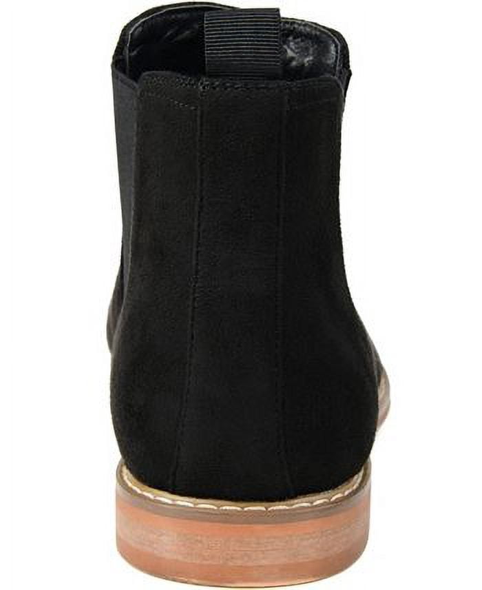 Vance Co. Mens Marshall Wide Width Tru Comfort Foam Pull-on Round Toe Chelsea Boot