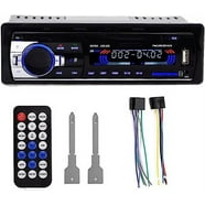 PYLE PLR14MPF - In-Dash AM/FM-MPX MP3 Shaft Style Dual Knob Radio w/USB ...