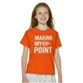 thumbnail image 4 of Making My Point Bow Hunting Season Crewneck T Shirts Boy Girl Teen Brisco Brands X, 4 of 6
