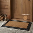 thumbnail image 2 of Abbott Collection Coir & Rubber Rectangular Grill Doormat (Extra Large), 2 of 7