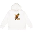 thumbnail image 2 of Inktastic Cute Monkey Just Hangin' Around Illustration Youth Hoodie Sweatshirt, 2 of 4