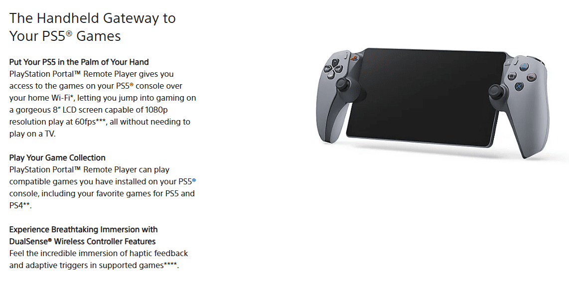 TQC PlayStation__Portal Remote Player - 30th Anniversary TQC PlayStation__Portal Remote Player - 30th Anniversary