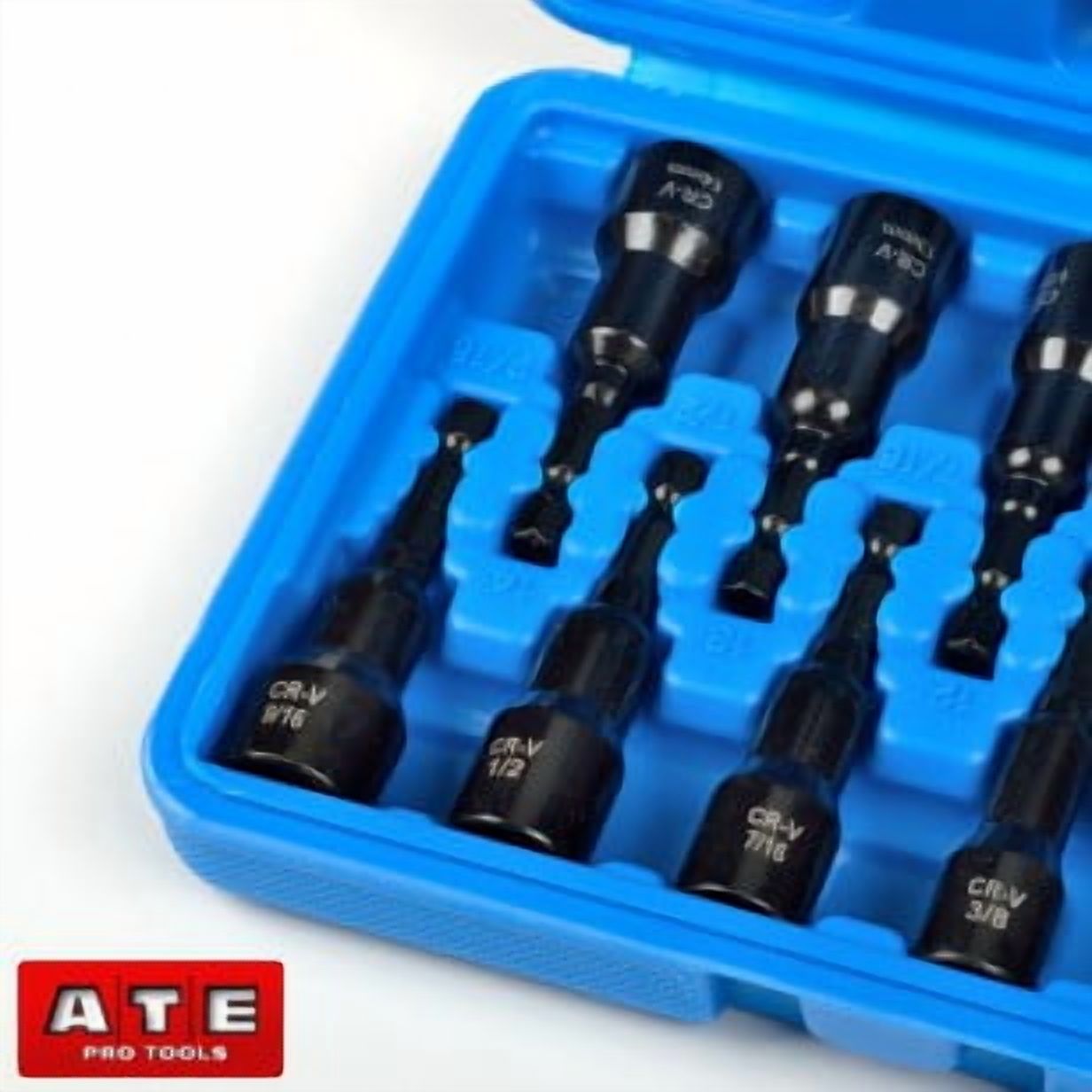 12 pc 1/4 Inch Drive Quick Change Kit Allen Wrench Hex Key Bit Socket Set Metric and Standard Sizes