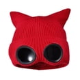 thumbnail image 3 of BELOVING Bonnet Chapeau Décontracté pour Temps Froid Chapeau Tricoté pour Camping Randonnée Festival Fête Rouge, 3 of 10