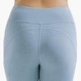 thumbnail image 2 of Women's Mid Waist Side Mesh Dry Fit Workout Capri Leggings with Inner Pocket, 2 of 6