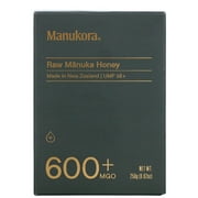 Manukora Raw Manuka Honey, 600  MGO, 8.82 oz (250 g)
