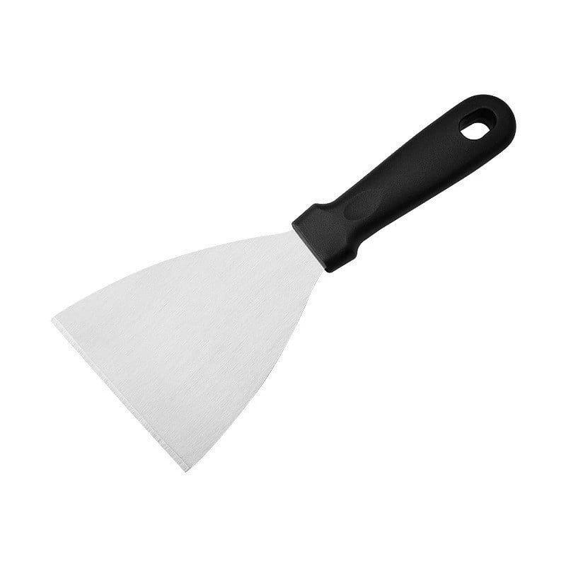 3PCS Griddle Scraper Set, Stainless Steel Metal Spatula and Scraper for Blackstone, Flat Top Grill Accessories