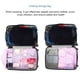 thumbnail image 4 of Organizador colgante transparente para calcetines, sujetadores, ropa interior y 16 bolsillos para colgar en el hogar, 4 of 8