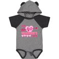 thumbnail image 3 of Inktastic My First Valentine's Day with Pink Heart and Arrow Boys or Girls Baby Bodysuit, 3 of 5