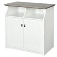 thumbnail image 4 of Saint Birch Finley White 2-Door Vertical Filing Cabinet, 4 of 7