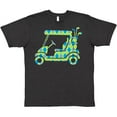 thumbnail image 3 of Inktastic Golf Cart with Argyle Pattern T-Shirt, 3 of 5