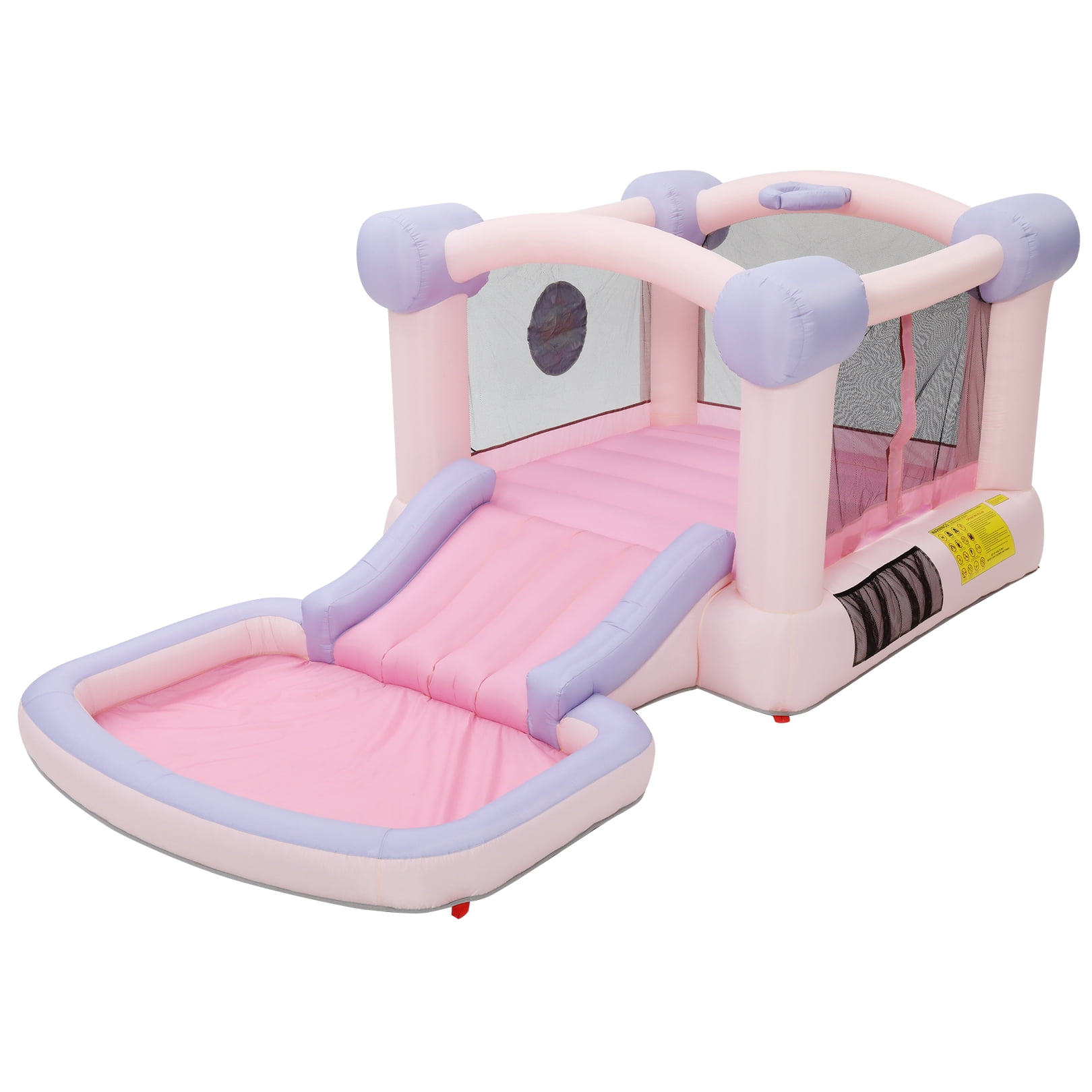 Funcid Inflatable Bounce House for Kids 3-6, with Blower, Indoor & Outdoor Backyard, Great Gift for Kids Birthday Party