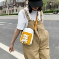 thumbnail image 6 of PPgejGEK Handmade Patchwork Canvas Crossbody Bag Shoe Shape Design Funny Student Shoulder Purse Fashion Casual Carryall, 6 of 8