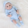 thumbnail image 2 of ENADOLL Reborn Baby Boy Muñeca Realista Vinilo Silicona Bebé 10 pulgadas Cuerpo Suave Muñe ENADOLL ENADOLL, 2 of 2
