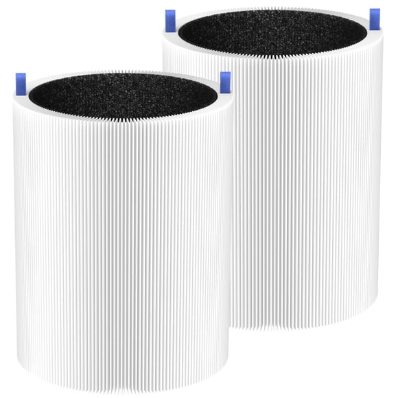 2 Pack 311i+ Max Replacement Filter Compatible with Blueair Blue Pure 311i+ Max Air Purifiers, HEPA and Activated Carbon Air Filt