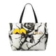thumbnail image 1 of Fotbe Black And White Rose Bolsa de Viaje para Playa - Resistente al Agua, Bolsa Tote de Gran Capacidad y Ligera con 7 Bolsillos para Mujeres y Hombres, 1 of 7