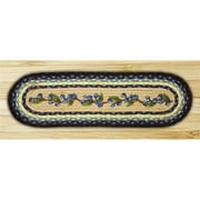 Capitol Importing 49-ST312B Blueberry - 27 in. x 8.25 in. Oval Stair Tread
