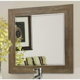 thumbnail image 4 of Rayne Mirrors R063L American Made Barnwood Wall Mirror, 39.5" X 45.5"", Brown Finish, 4 of 5