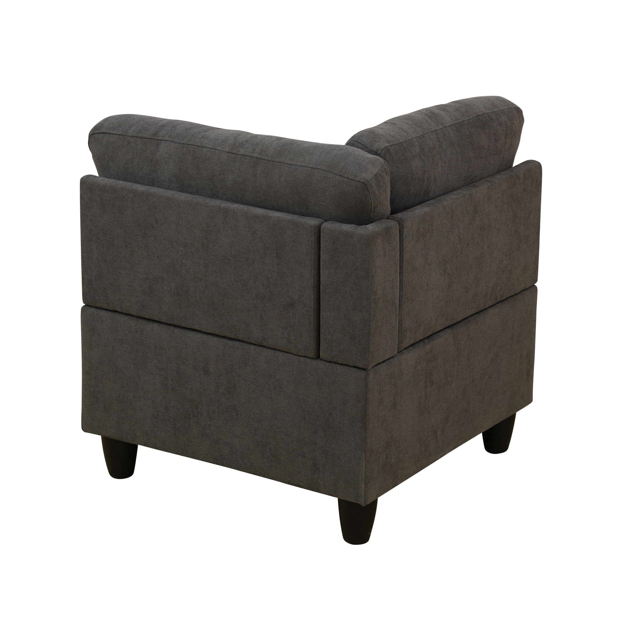 Aukfa Modular Sectional Couch Set - Corner sofa - Flannel - Drak Gray