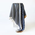 thumbnail image 5 of HNMKIU Heardband Elegant Summer Hair Turban Headband Silk Satin Square Scarf Lightweight Stylish Daily Wear Travel Accessory For Women Blue,One Size, 5 of 7