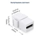 thumbnail image 4 of 2025 Latest Model 2-Pack 8K HDMI Keystone Jack with 8K 60Hz and 4K 120Hz (8K, 4 of 5