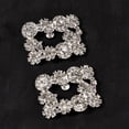 thumbnail image 1 of 2x Metal Rhinestone Clips Charm DIY for Clothing Dress Decor, 1 of 9