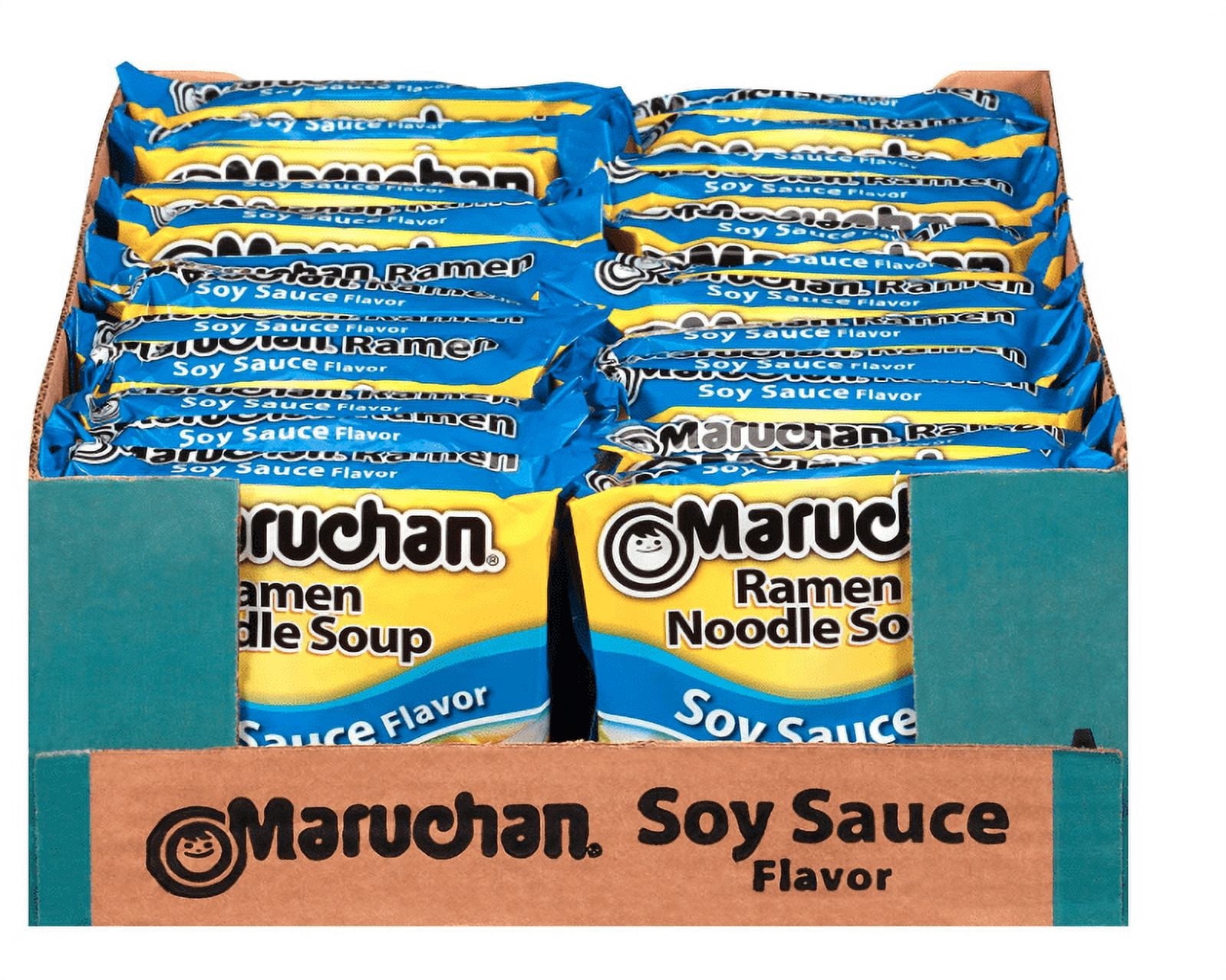 Maruchan Ramen Soy Sauce Flavor, 3.0 Oz, Pack of 24