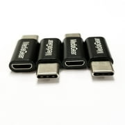 4-Pack USB C to Micro USB Dongle USB C 3.1 Adapter