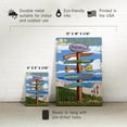 thumbnail image 5 of Marshfield, Massachusetts, Sign Destinations (12x18 Aluminum Art, Indoor Outdoor Metal Sign Decor), 5 of 5