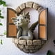thumbnail image 3 of 2 Piezas DecoracióN de JardíN DecoracióN de Pared Estatuas de DragóN de JardíN, DragóN PequeñO Hermoso Patio Escultura de DragóN DragóN de Resina W110, 3 of 5