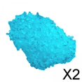 thumbnail image 1 of Colaxi 2x3-5mm Resin Glow in A Dark Pebbles Rocks Sand Accessory for Potted Plant Decor Light Blue 25g, 1 of 8