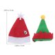 thumbnail image 5 of 48 Uds Mini sombreros de Navidad sombreros de piruleta de Navidad de moda envolturas de piruleta adornos de embalaje de dulces sombreros tapas de botellas de vino (estilo aleatorio), 5 of 7
