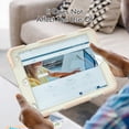 thumbnail image 4 of XYX For iPad 9th/8th/7th Generation 10.2 inch Case, 360 Rotating Shockproof Cover with Stand, Screen Protector, Shoulder Strap, Cream Rose Gold, 4 of 7
