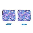 thumbnail image 7 of FORMRS 13"-13.3" Laptop Sleeve Protective Case Soft Carrying Quilted Computer Bag Cover, Pink Starfish Pattern, 7 of 7