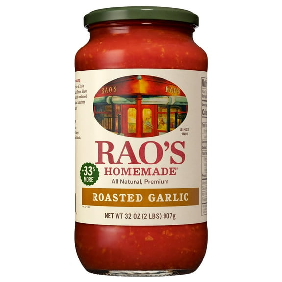 2 Pack Rao's Homemade Roasted Garlic Pasta Sauce