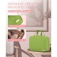 thumbnail image 5 of HOTOR Travel Toiletry Bag for Women & Men, Spacious Hanging Hook Makeup Bag for Travel Essentials, Avocado Green, 5 of 6