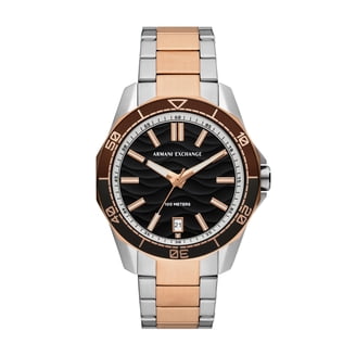 ARMANI EXCHANGE 腕時計 AX2159 Armani Exchange Black Stainless Steel Mens Watch - 47 Mm