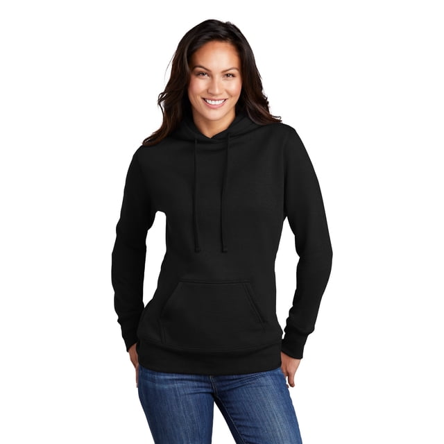 Port & Company Sweat à Capuche en Polaire pour Femmes LPC78H