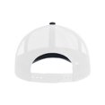 thumbnail image 3 of Atlantis Headwear ZION Sustainable Five-Panel Trucker Cap-Navy/ White, 3 of 3