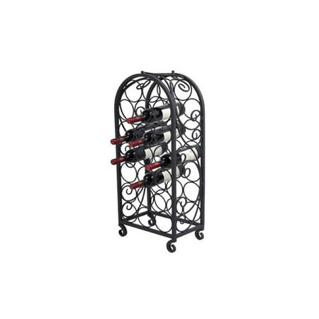 Pangaea Holder - Pangaea Home and Garden Wine Storage 20 Bottle Floor Wine Rack