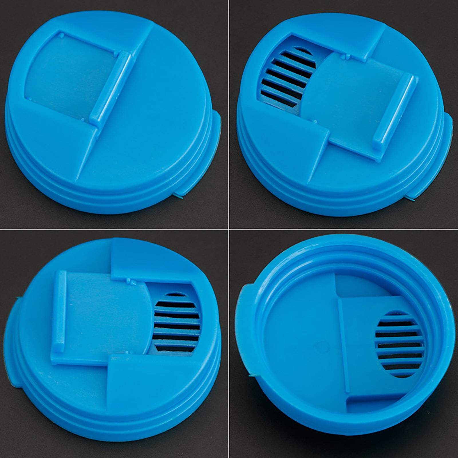 Plastic Can Covers 3 Pieces Leakproof Soda Can Lids Soda Can Cover Pop Can  Covers Lid Can Caps, 12 Pieces Easy Manual Can Opener Tab Opener Can Saver