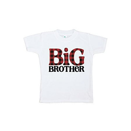 

7 ate 9 Apparel Boy s Big Brother T-Shirt White