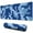 Blue Camouflage, variant on Blue Camouflage mouse Padswaterproofnon Slip for Office Home Work GamingmousepadsRubber Base Mousepad with Stitched Edges 31.5x11.8inches